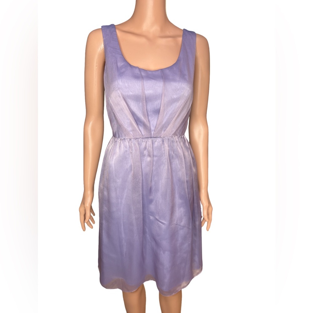 Chiffon Formal Dress Size 2 Lilac JS Boutique Sleeveless
